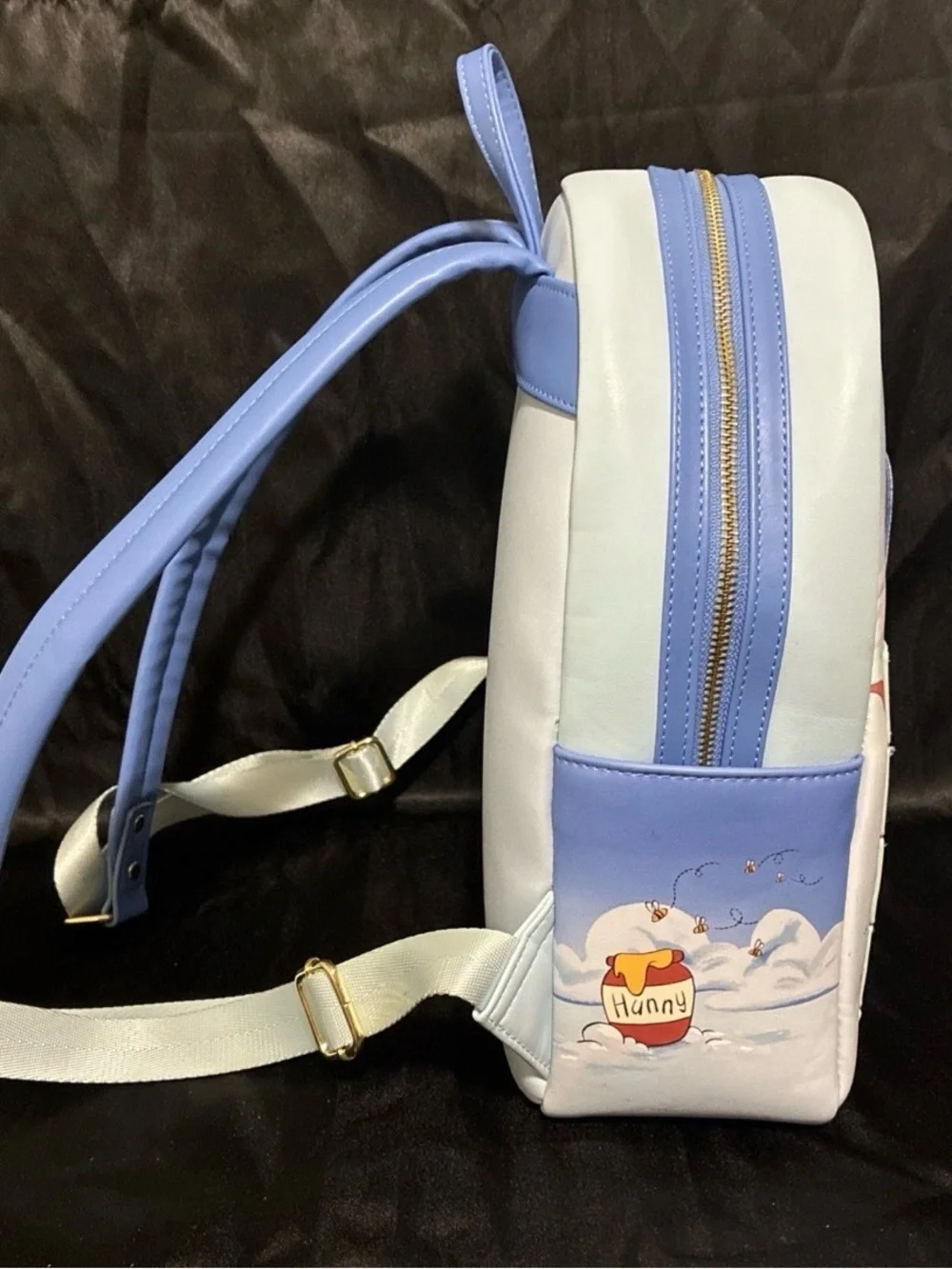 Loungefly Light Blue Winnie the Pooh Advent Calendar Mini Backpack